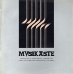 Cubierta del programa Musikaste 1976